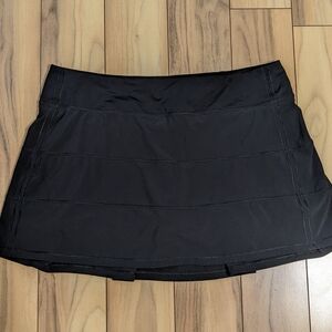 GUC! Lululemon Pace Rival Skirt In Black Size 12
